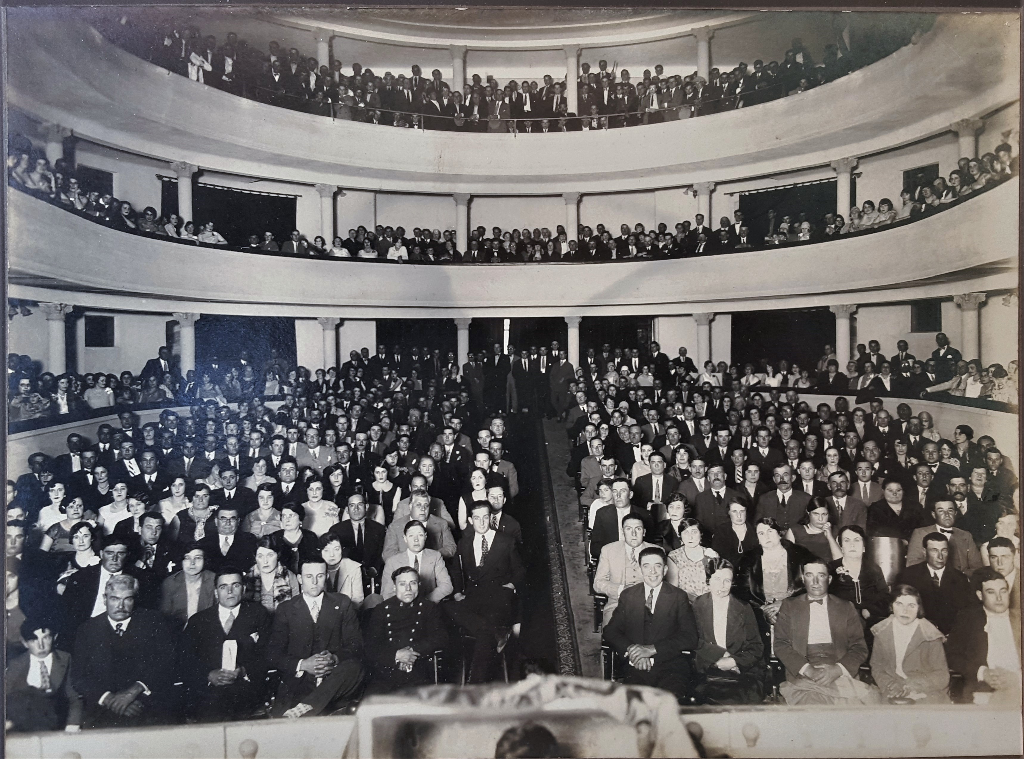 Inauguración del Cine Teatro Italo-Argentino, 1927