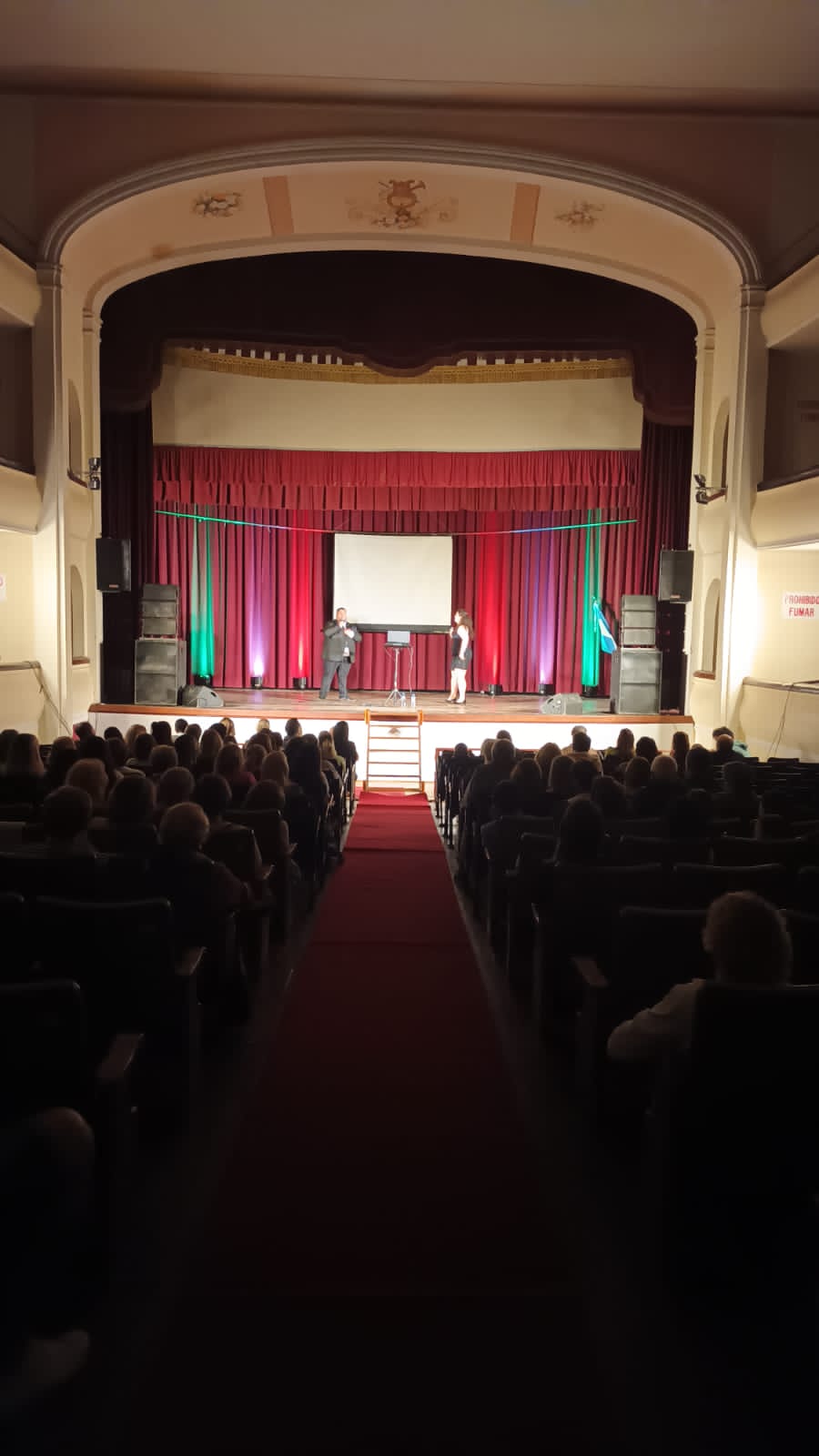 Evento en el Cine Italo